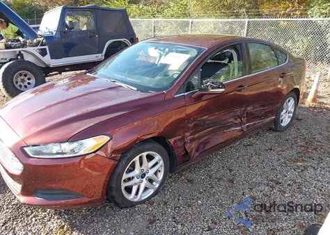2016 Ford Fusion Se z USA, uszkodzony, nr VIN 3FA6P0H70GR332186